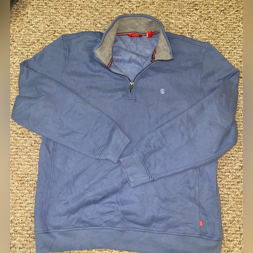 IZOD MENS FLEECE PULLOVER